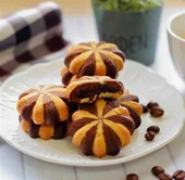 Fyllt blóma kex vél