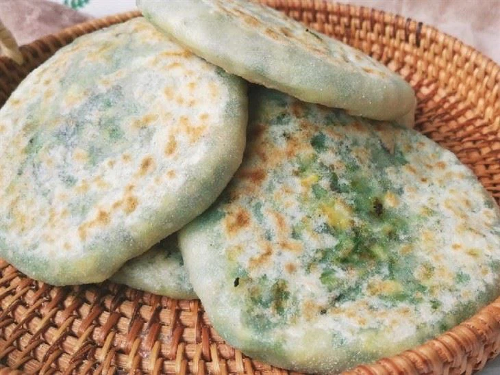 Frosin grænmetiskaka kínverska blaðlaukur